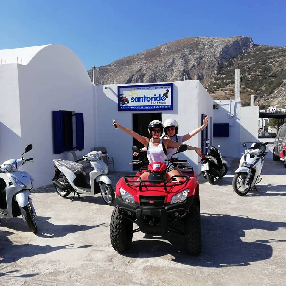 Santoride Rent In Santorini Rent A Moto Rent An Atv